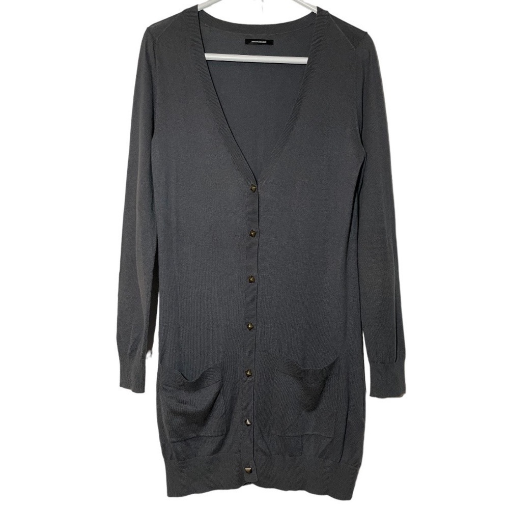Samsoe Samsoe Stine Long Cashmere Cardigan size S